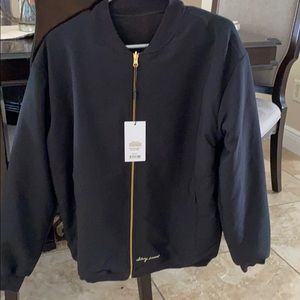 Gymshark Whitney Simmons Black Reversible Jacket-m